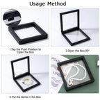 Transparent Jewellery Display Box Ð Floating 3D Effect for Showcasing