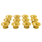 Water Sensor LED Diyas – Set of 12 Flameless Golden Lights