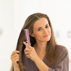 Mini Hair Straightener Brush Ð Cordless & Rechargeable for Travel