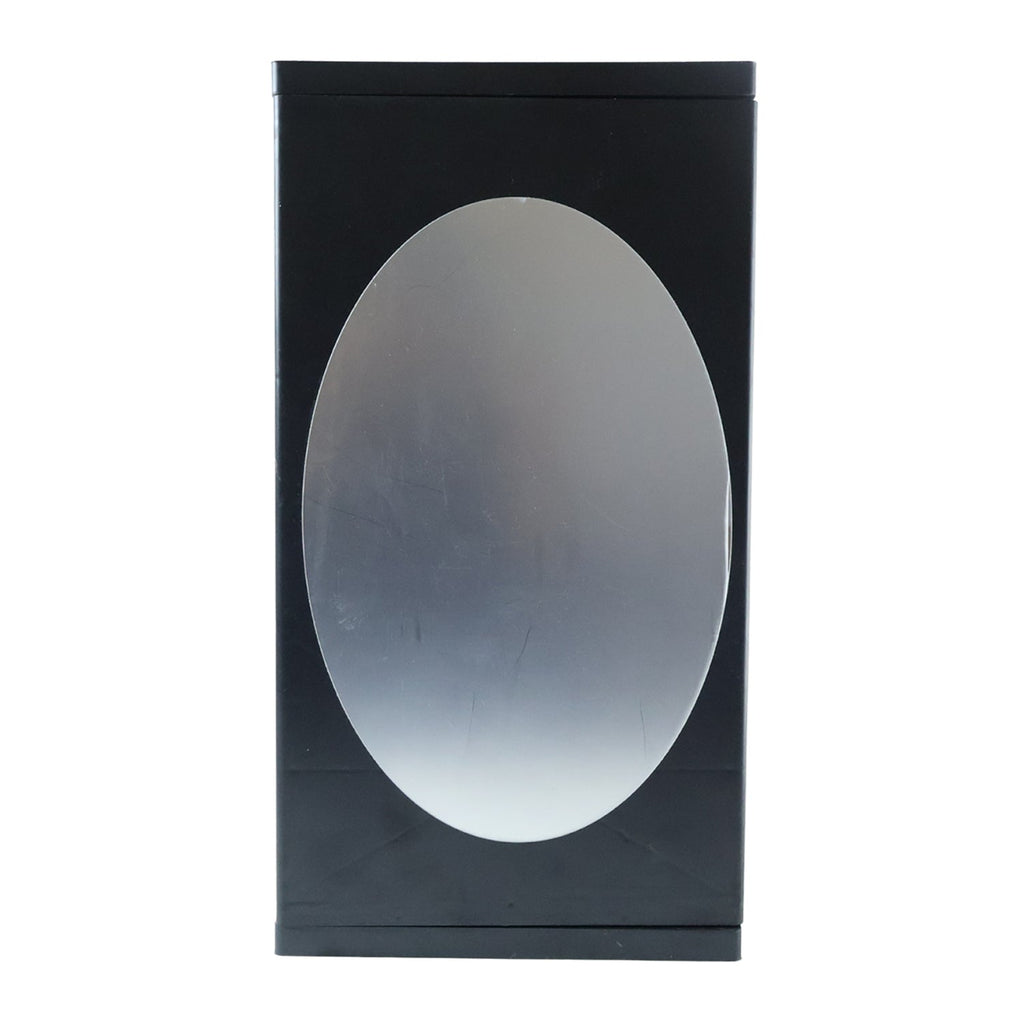 Rotating Storage Cabinet with Mirror – Space-Saving Wall Organizer
