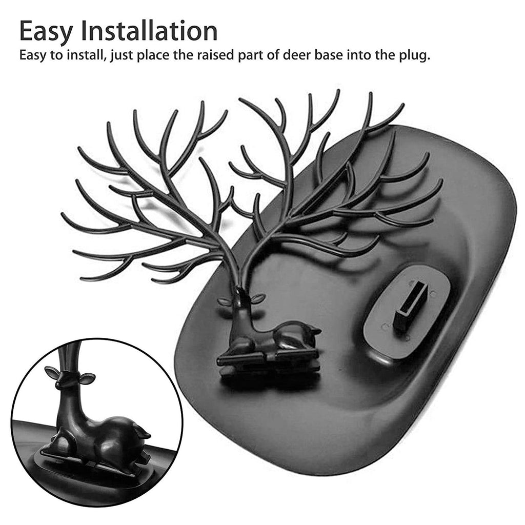 Elegant Jewellery Tree for Earrings, Rings & Necklaces