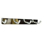 Stainless Steel Coat Hook Rack – 4 Heavy Duty Hooks for Home