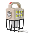 Solar Camping Lantern – Portable with 3 Light Modes & USB Charging