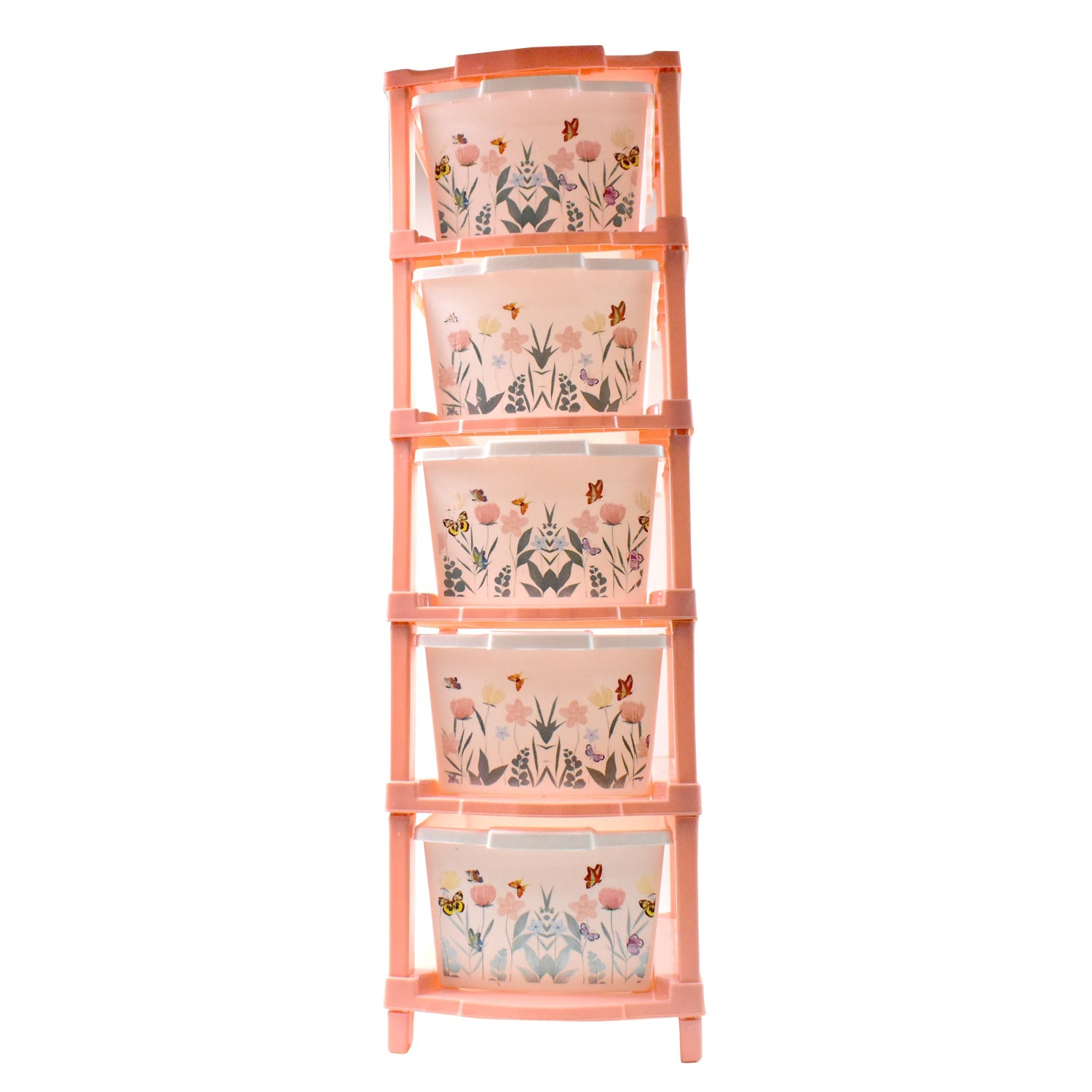 Plastic Storage Drawer – 5-Layer Large Modular Organizer