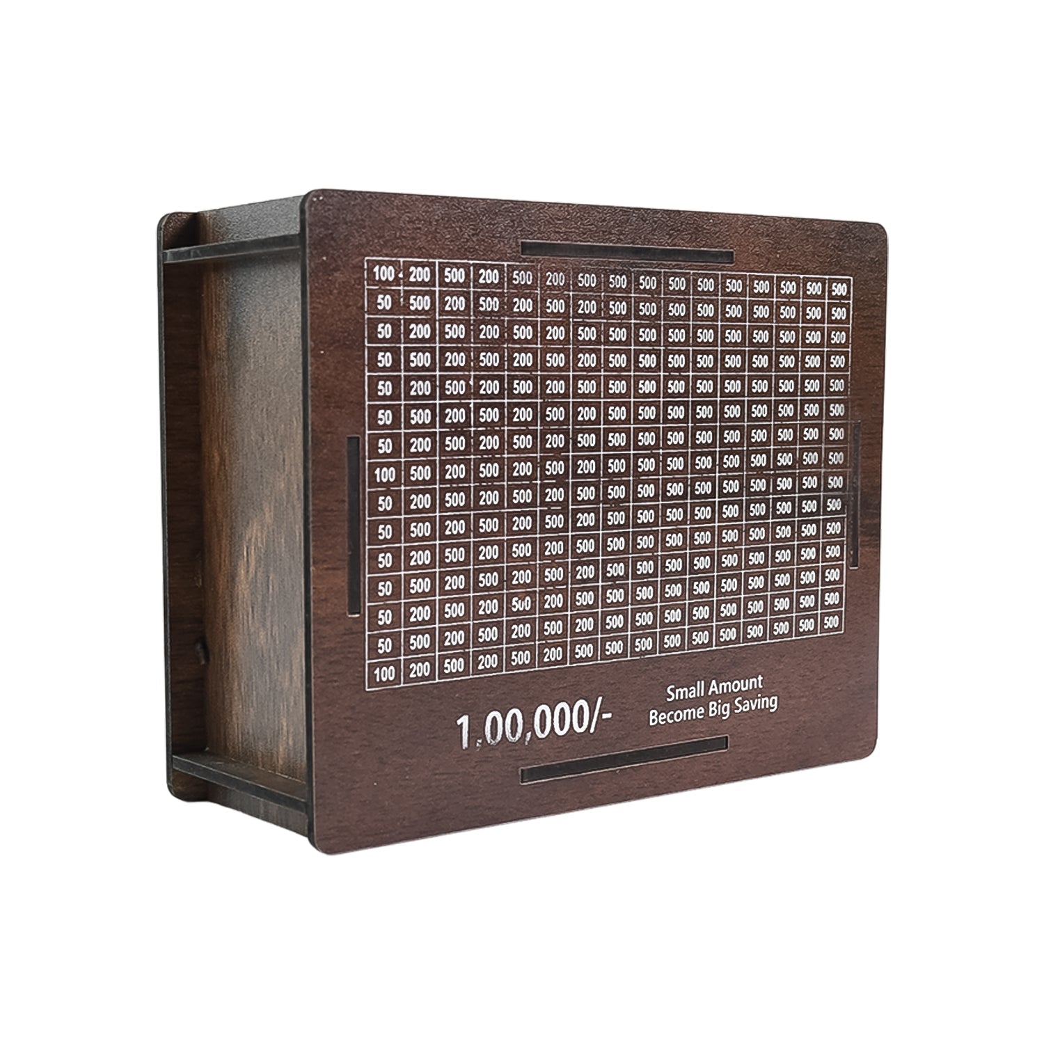 Wooden Piggy Bank Money Box – Motivational Savings Box for Kids