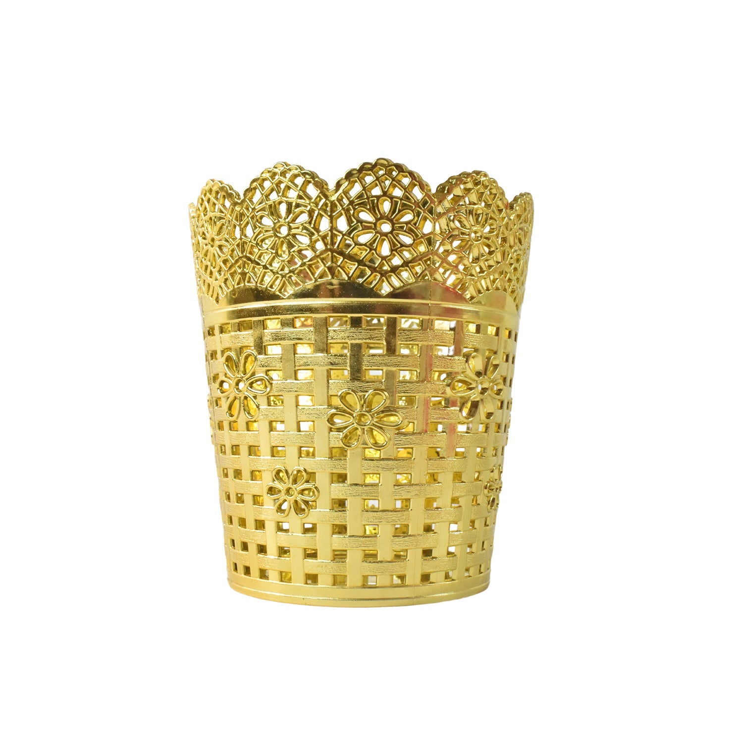 Metal Mesh Pen Holder – Durable Office Desk Organizer Stand