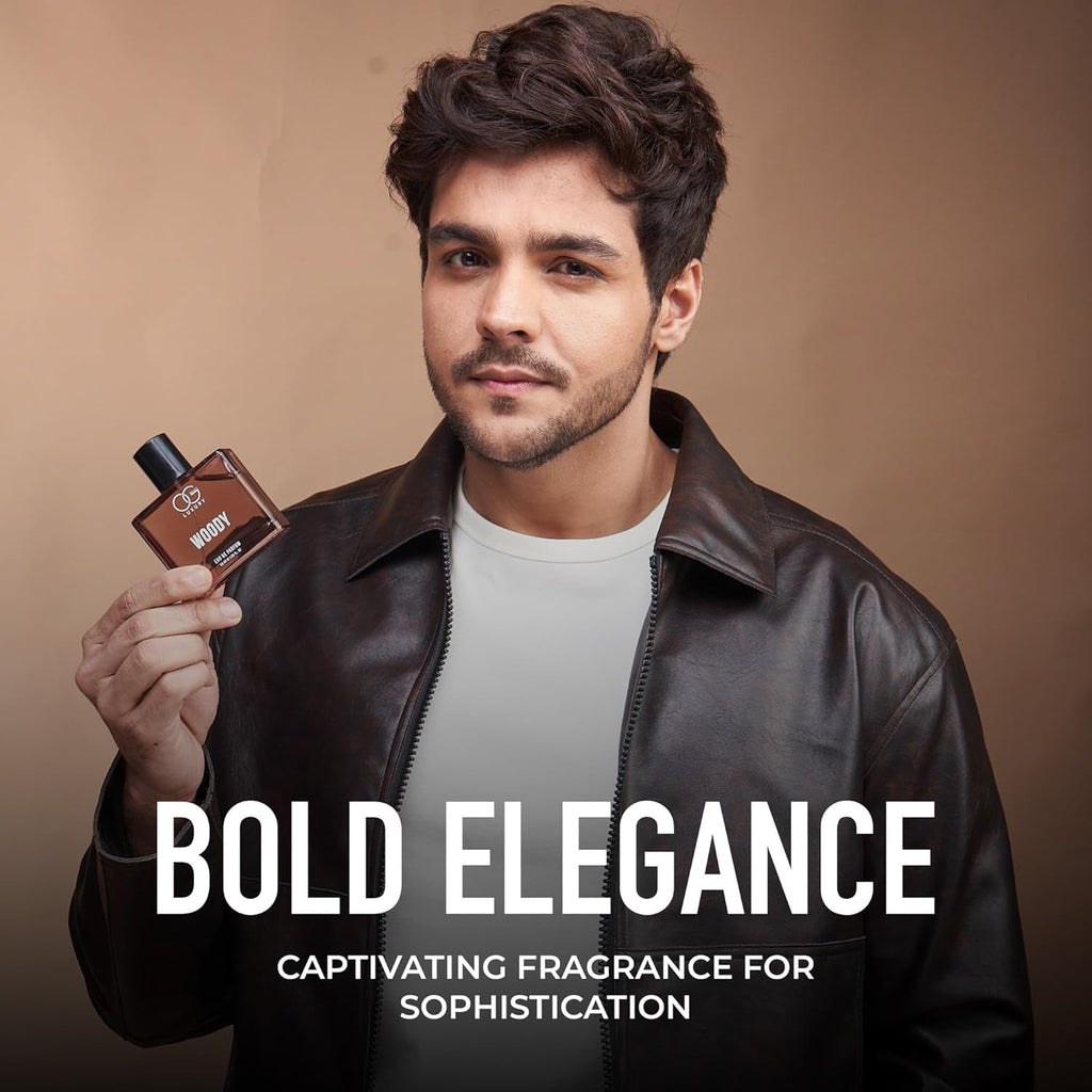 Woody Eau De Parfum – Long-Lasting Unisex Premium Fragrance 50 ML