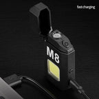 Portable Mini Torch Lighter – USB Rechargeable with Bright LED