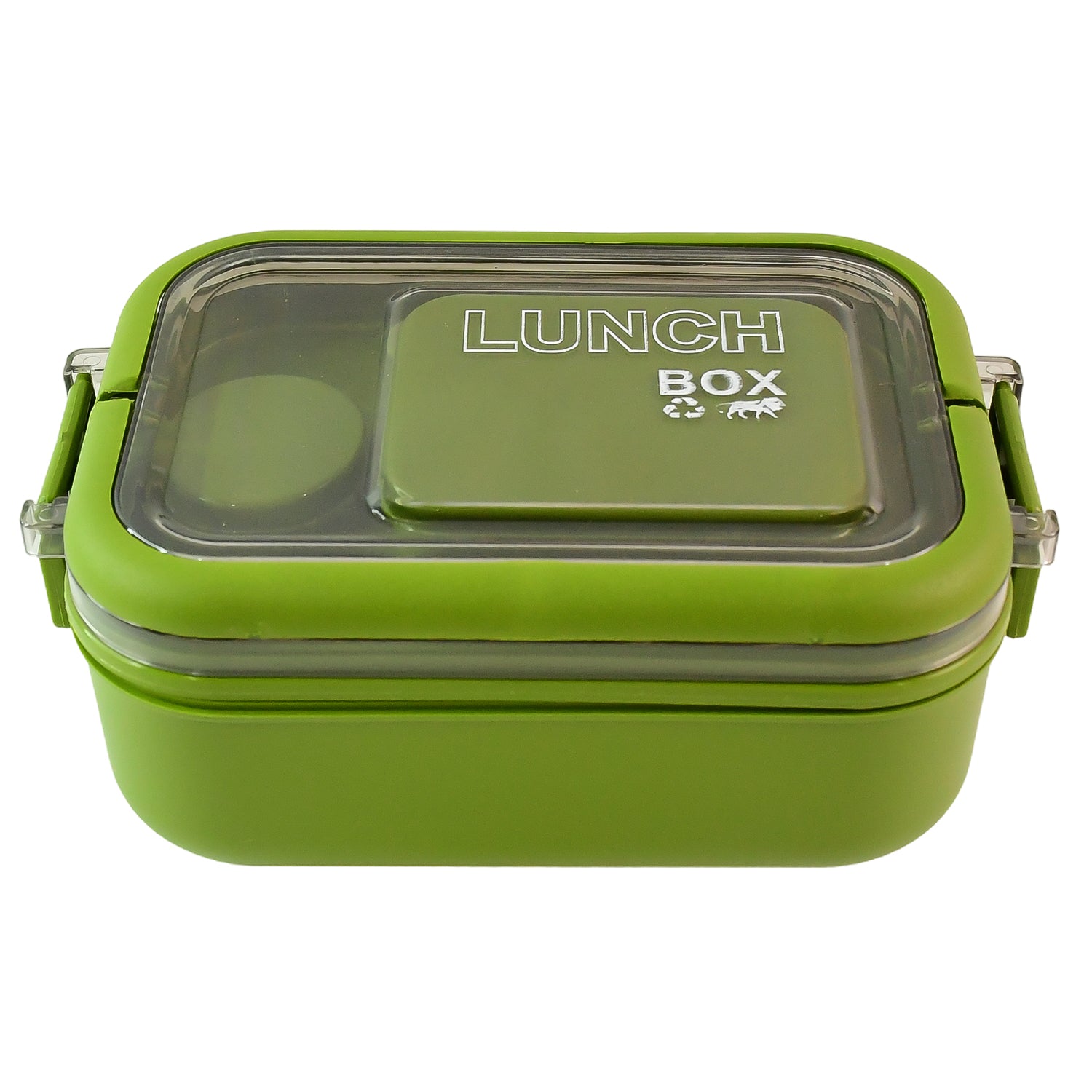 Magic Lunch Box – Leakproof Compartments with Spoon-Fork Set