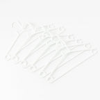Plastic Clothes Hangers – Durable & Space-Saving Set of 6