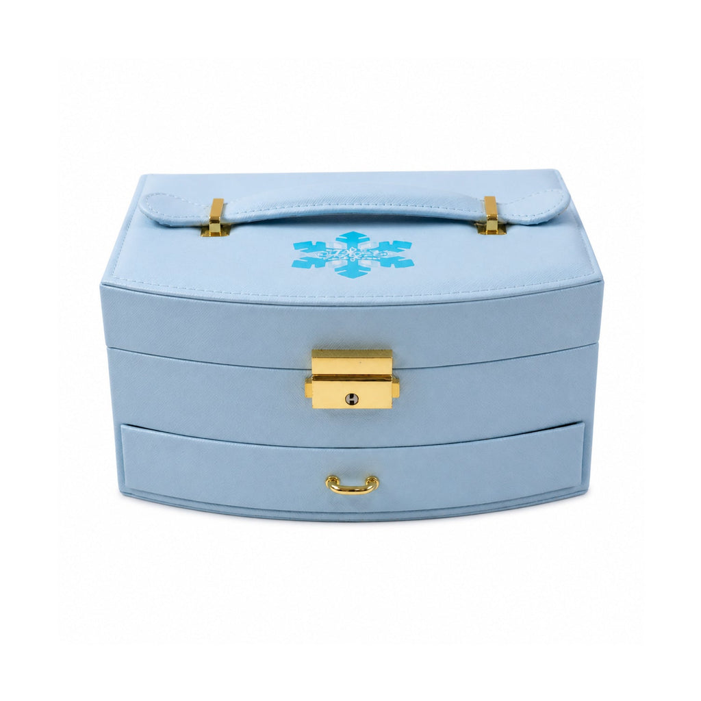 Jewelry Storage Box Ð Multi-Layer Organizer with Mirror for Elegant Storage