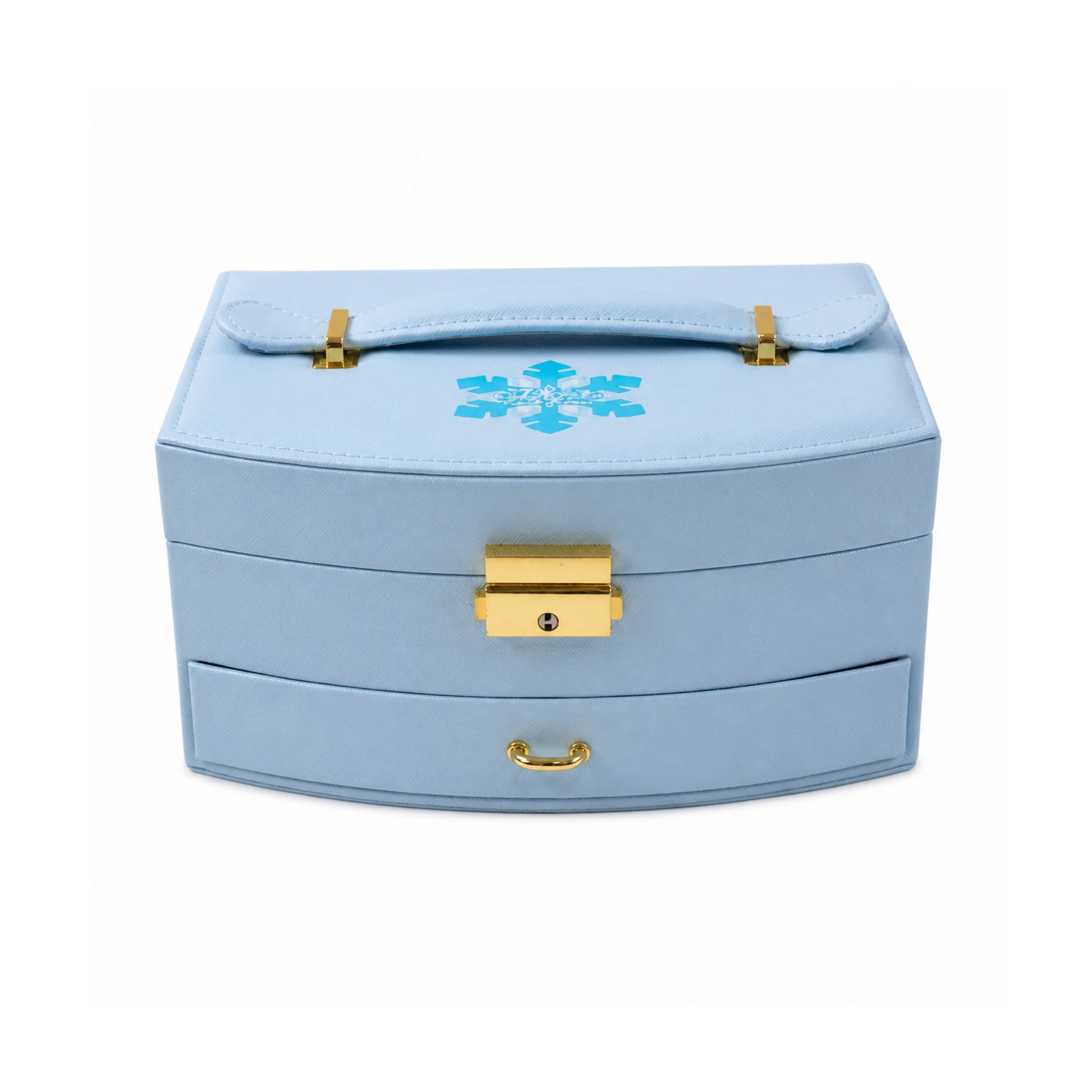 Jewelry Storage Box Ð Multi-Layer Organizer with Mirror for Elegant Storage