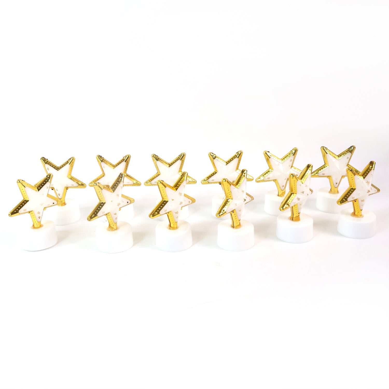 Star Shaped Flameless LED Candles – Safe & Elegant Décor Set