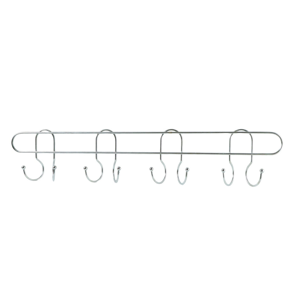 Heavy Duty Wall Mounted Hook Rack – Durable Stainless Steel Organizer