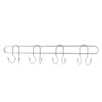 Heavy Duty Wall Mounted Hook Rack – Durable Stainless Steel Organizer