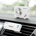 Solar-Powered Car Air Freshener – Built-in Perfume Diffuser