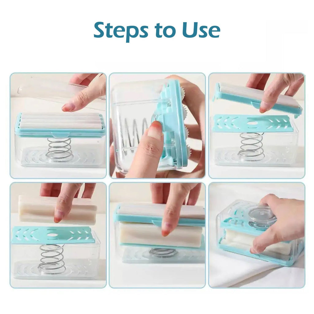 Soap Dispenser – 2-in-1 Portable Foaming with Roller | VelvetBubbles