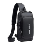 Anti-Theft Crossbody Sling Bag – Secure USB Charging Port