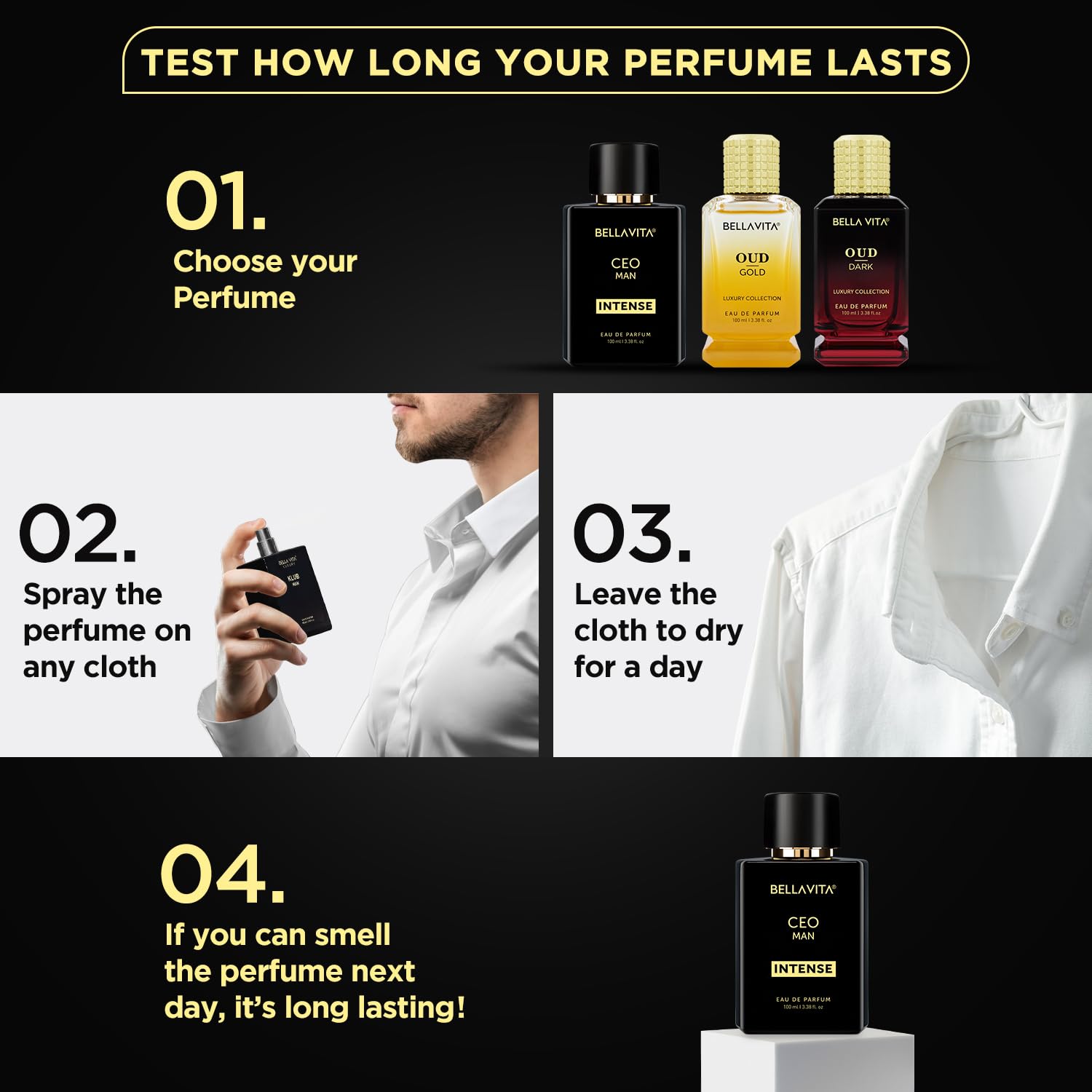 Men's Perfume – Long-Lasting, Premium Masculine Fragrance