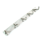 Stainless Steel Coat Hook Rack – 5-Hook Durable Wall Organizer