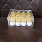 Apple Shape LED Tealight Candles – Flameless Decorative Set of 12