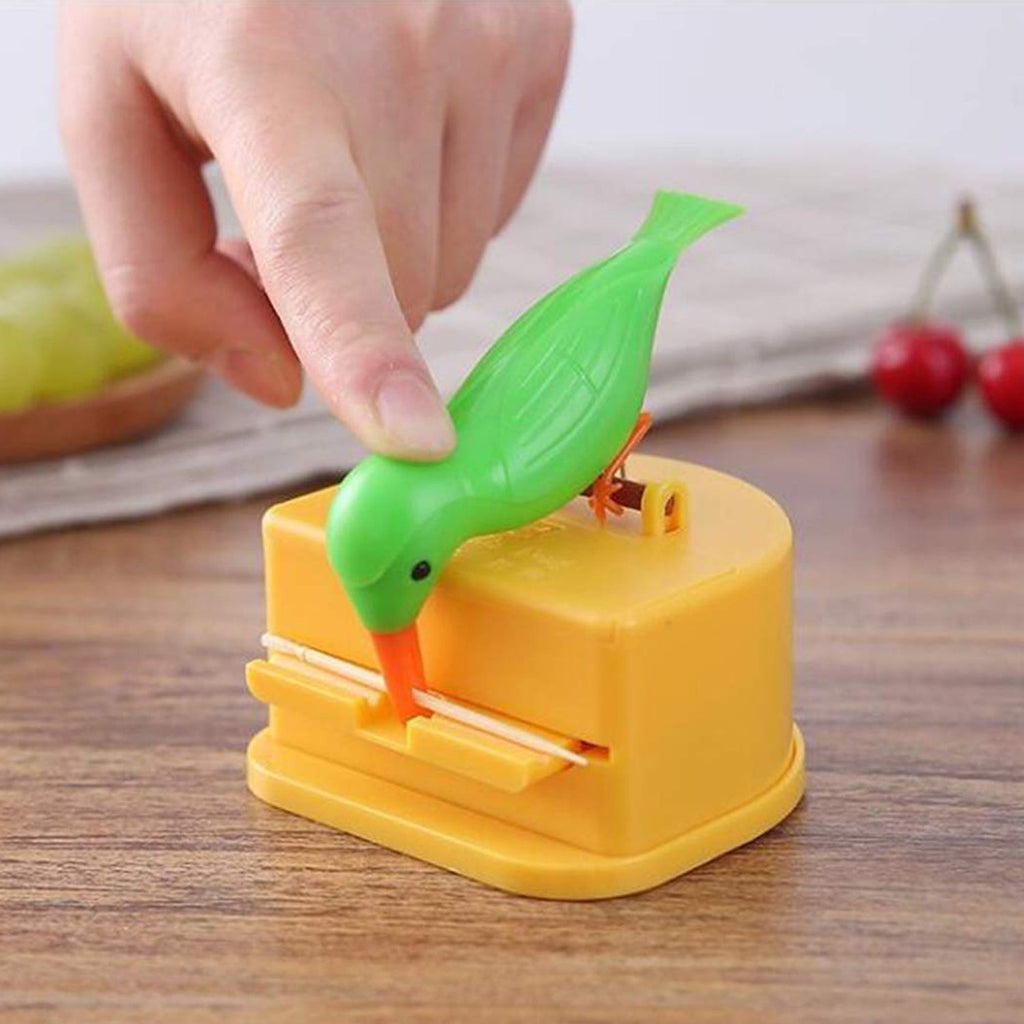 Bird Toothpick Dispenser – Portable Automatic Storage Box