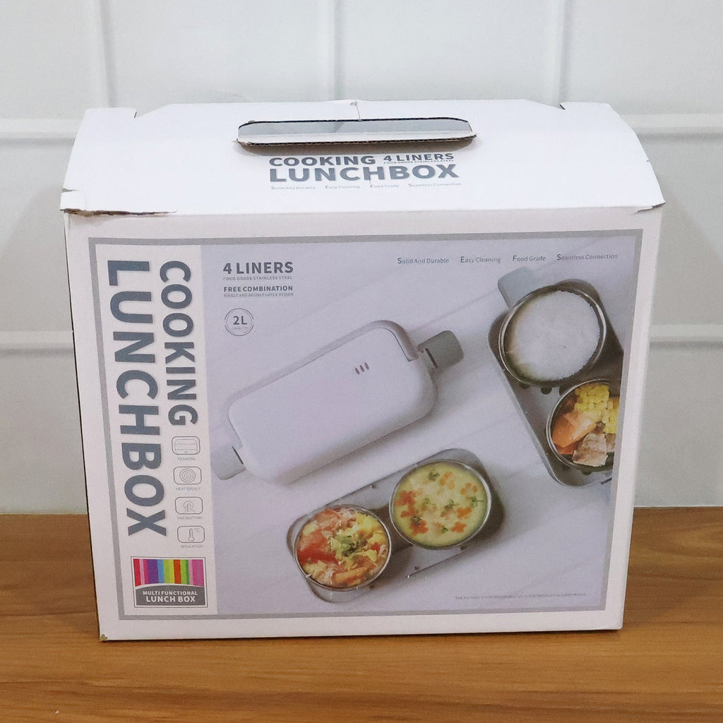 Electric Heated Lunch Box – Leakproof Stainless Steel Meal Warmer