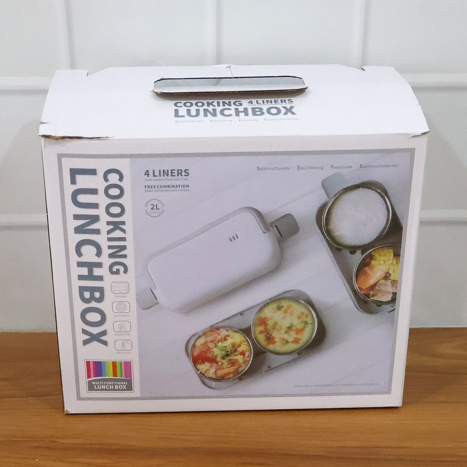 Electric Heated Lunch Box – Leakproof Stainless Steel Meal Warmer