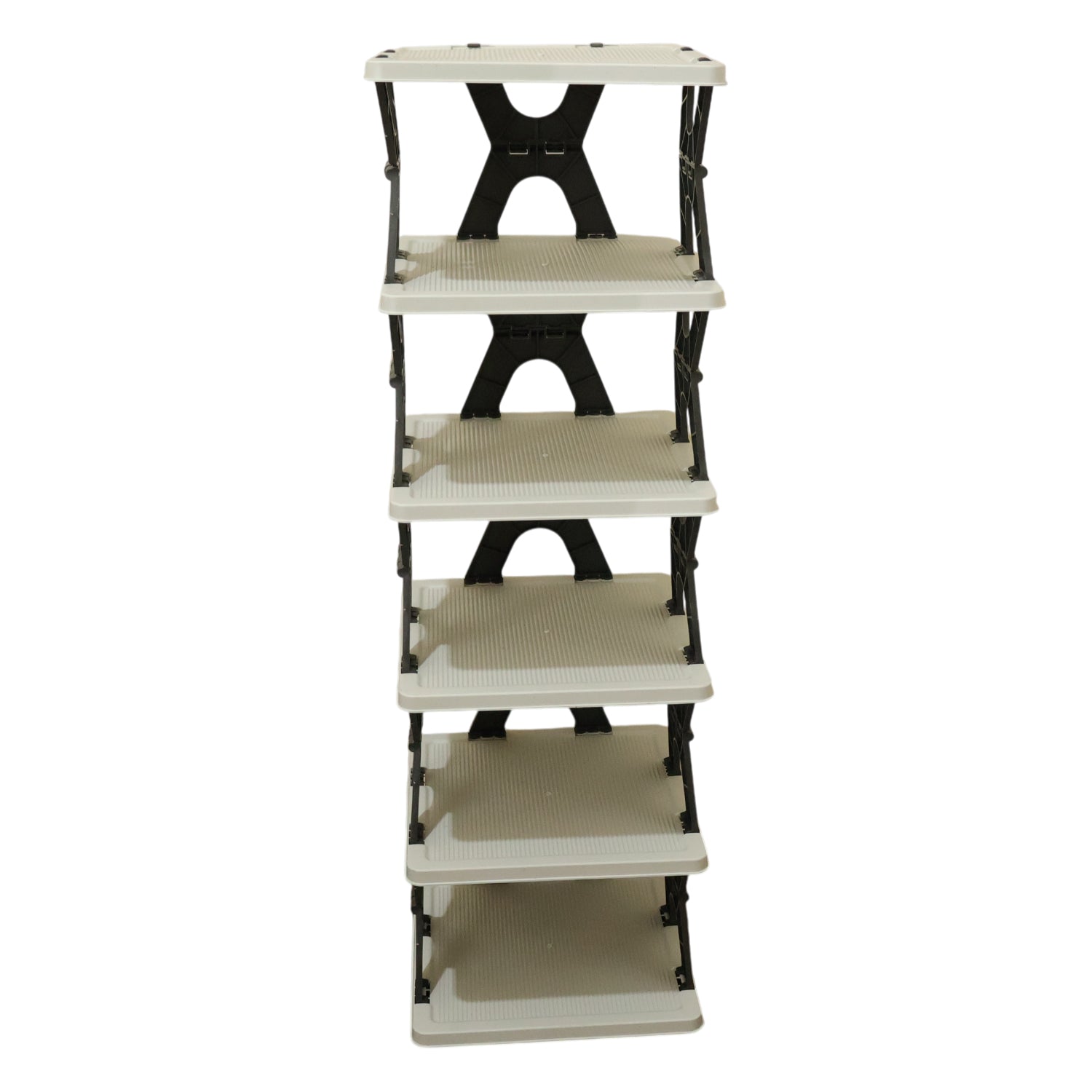 6 Layer Shoe Rack Stand – Space Saving Rectangle Organizer