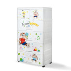 Kids Plastic Chest of 6 Drawers – Multi-Purpose Storage Organizer | Packory