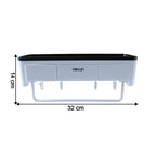 Bathroom Storage Rack – Wall Mounted Multifunctional Organizer