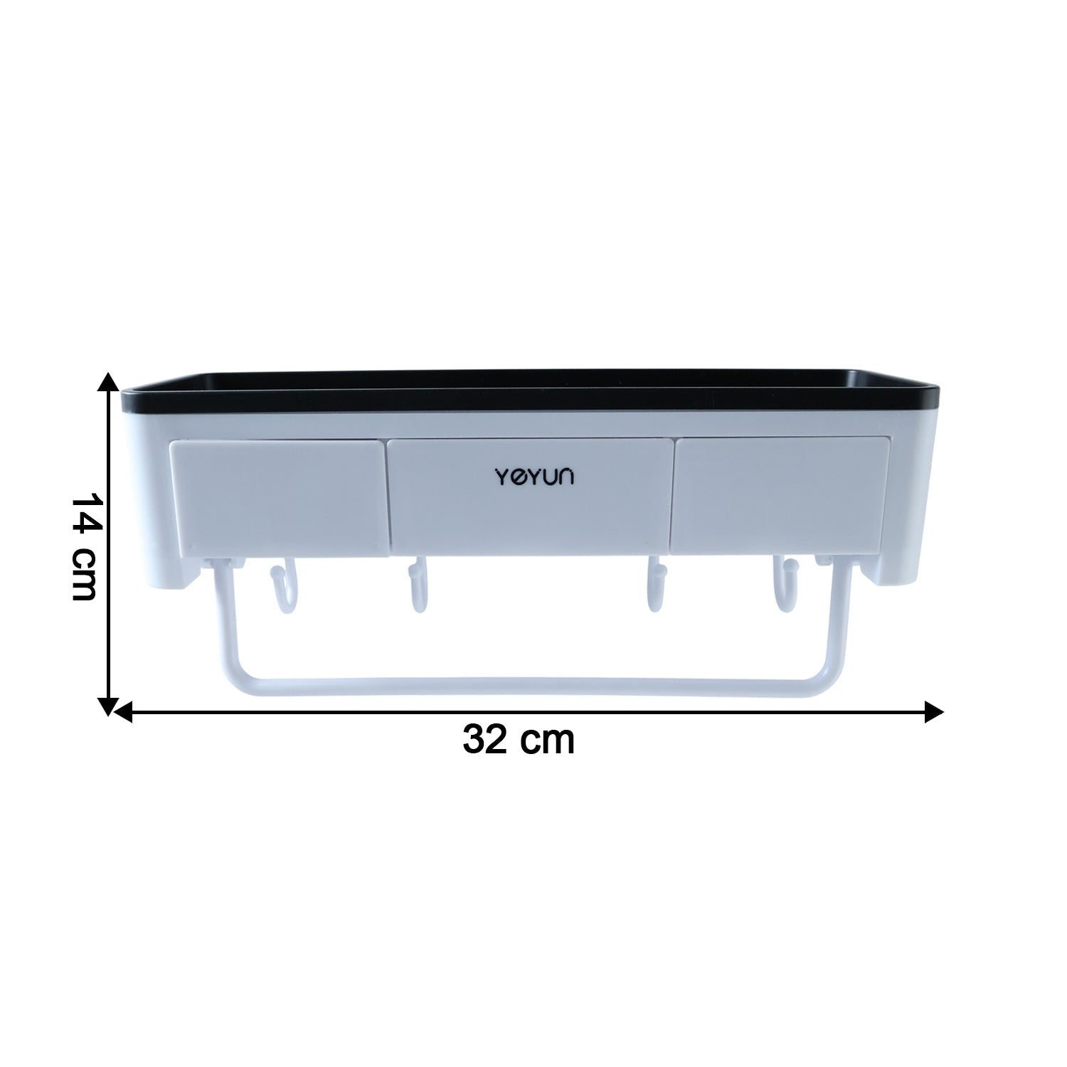 Bathroom Storage Rack – Wall Mounted Multifunctional Organizer