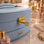 Jewelry Storage Box Ð Multi-Layer Organizer with Mirror for Elegant Storage
