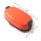 Portable Electric Food Warmer Lunch Box | Dual Stainless Steel Compartments | Leakproof Design