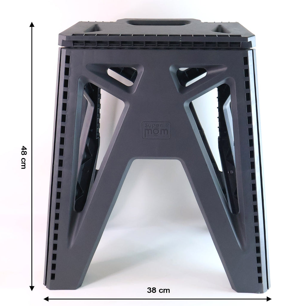 18 Inch Folding Stool – Portable Durable Step & Seating Stool