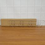 Heavy Duty Wall Mounted Hook Rack – Durable Stainless Steel Organizer