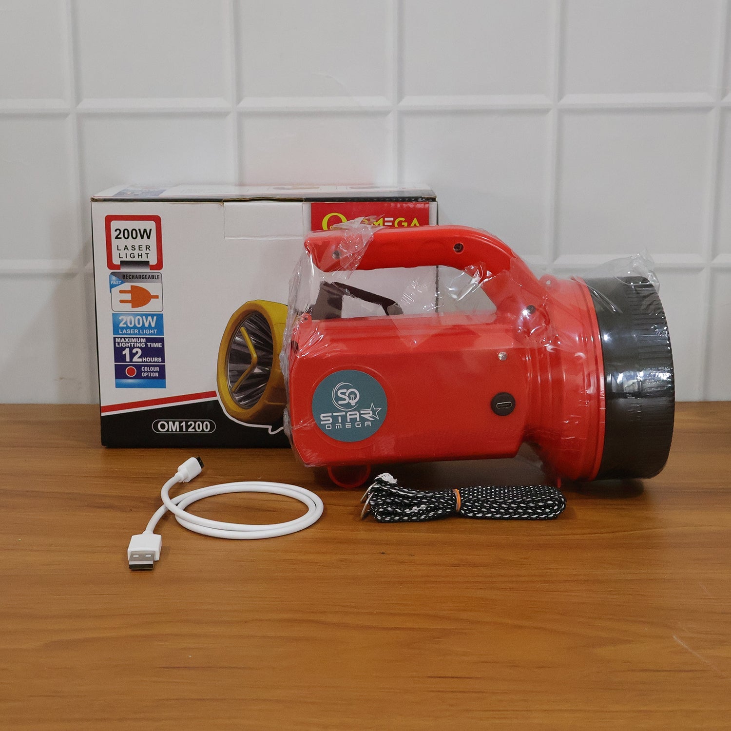 Rechargeable LED Torch – High Power & Emergency Light Panel