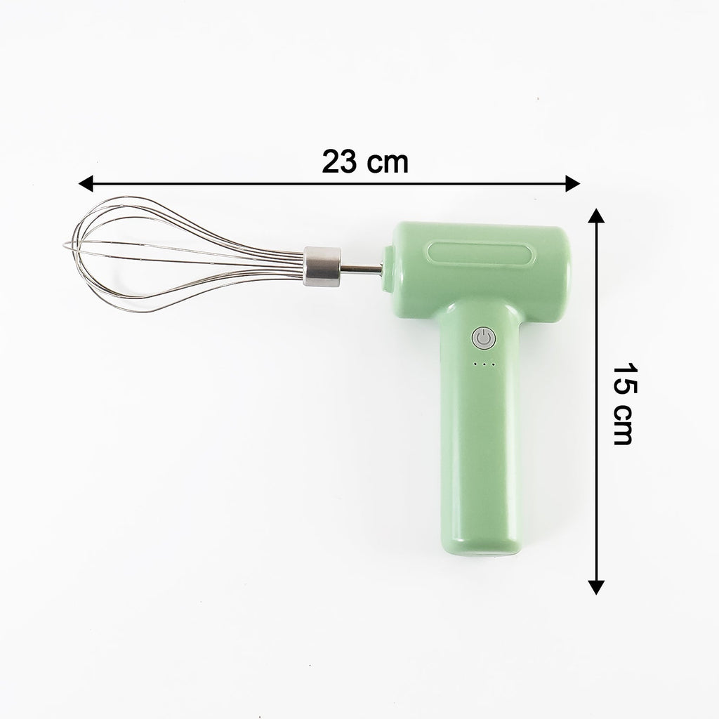 Cordless Electric Whisk – Rechargeable Handheld Mixer for Baking