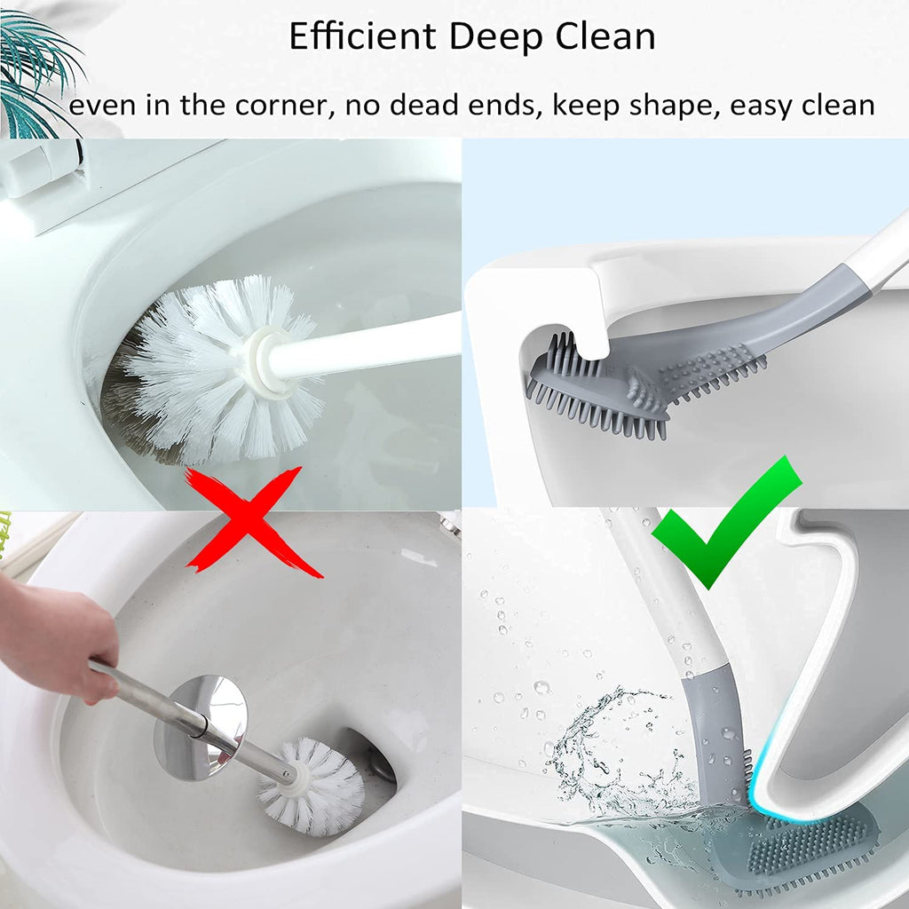 Golf Toilet Brush – Silicone & Wall-Mounted Holder | Storenzo