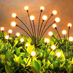 Solar Garden Ball Light Set – Warm White, Energy-Saving Outdoor LEDs