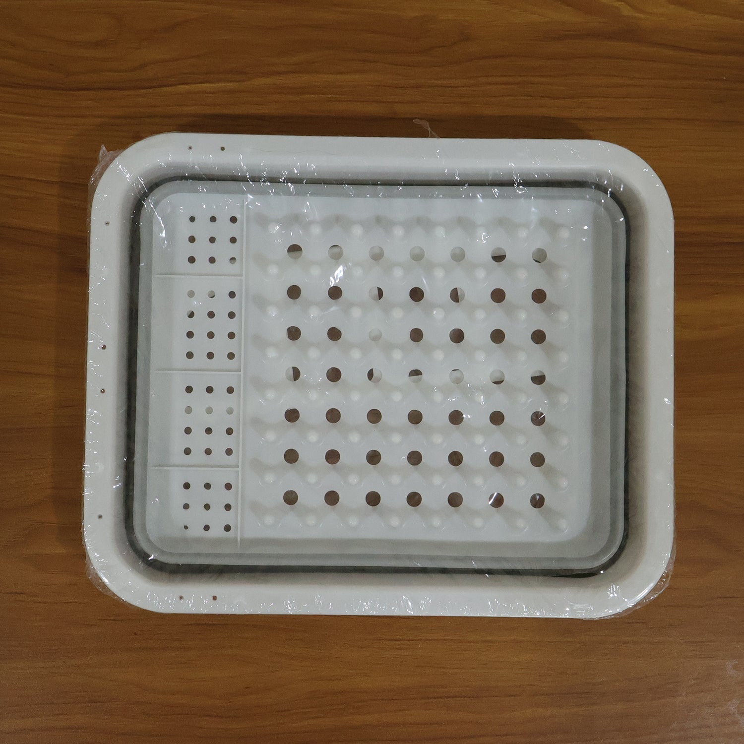 Foldable Plastic Dish Drying Rack – Space-saving & Portable Organizer
