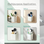 Bathroom Organizer Cups – Space-Saving Wall Mounted Set