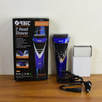 Electric Foil Shaver – Rechargeable Dual Head for Smooth Grooming