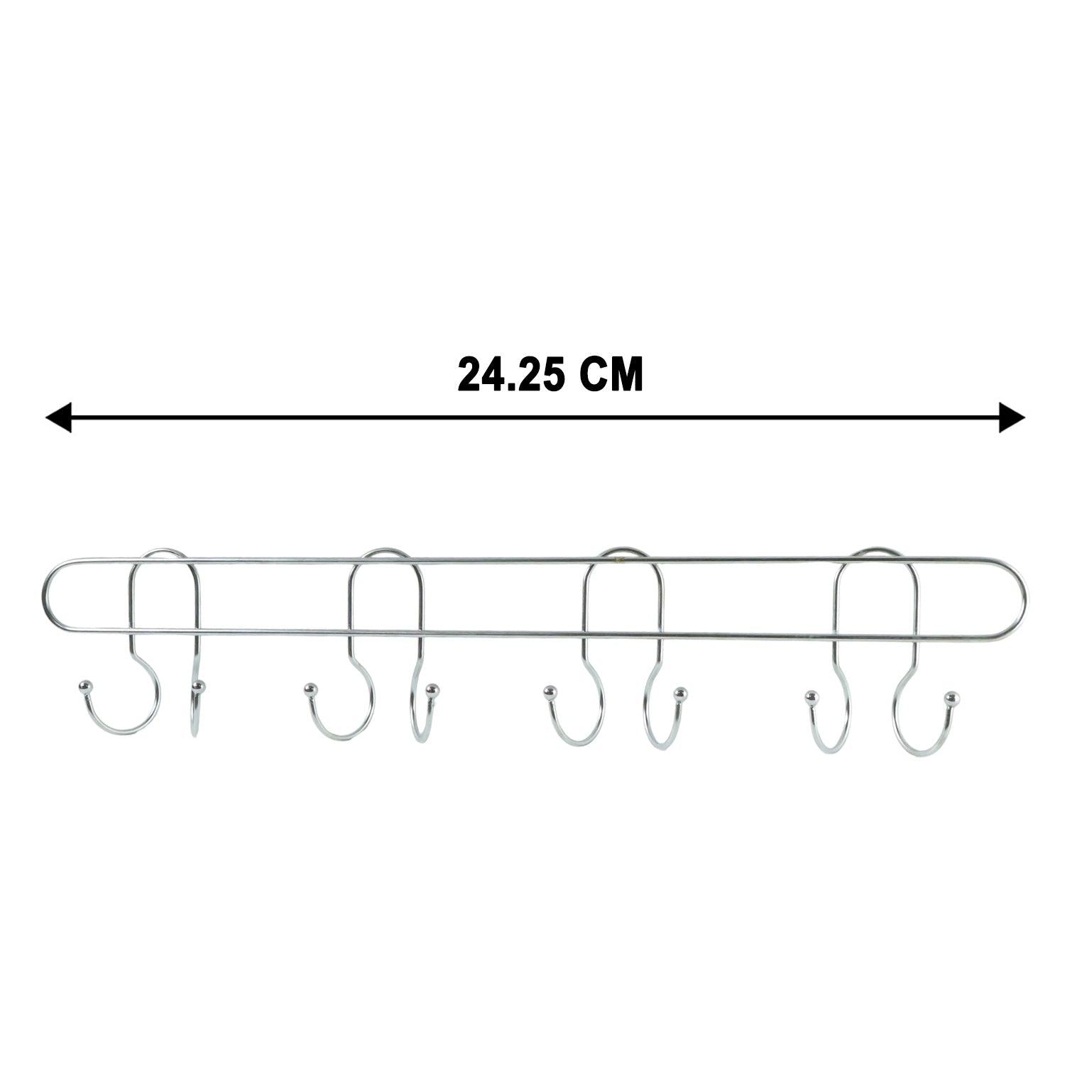 Heavy Duty Wall Mounted Hook Rack – Durable Stainless Steel Organizer