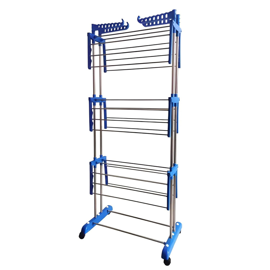 Stainless Steel Clothes Drying Rack – Foldable & Mobile