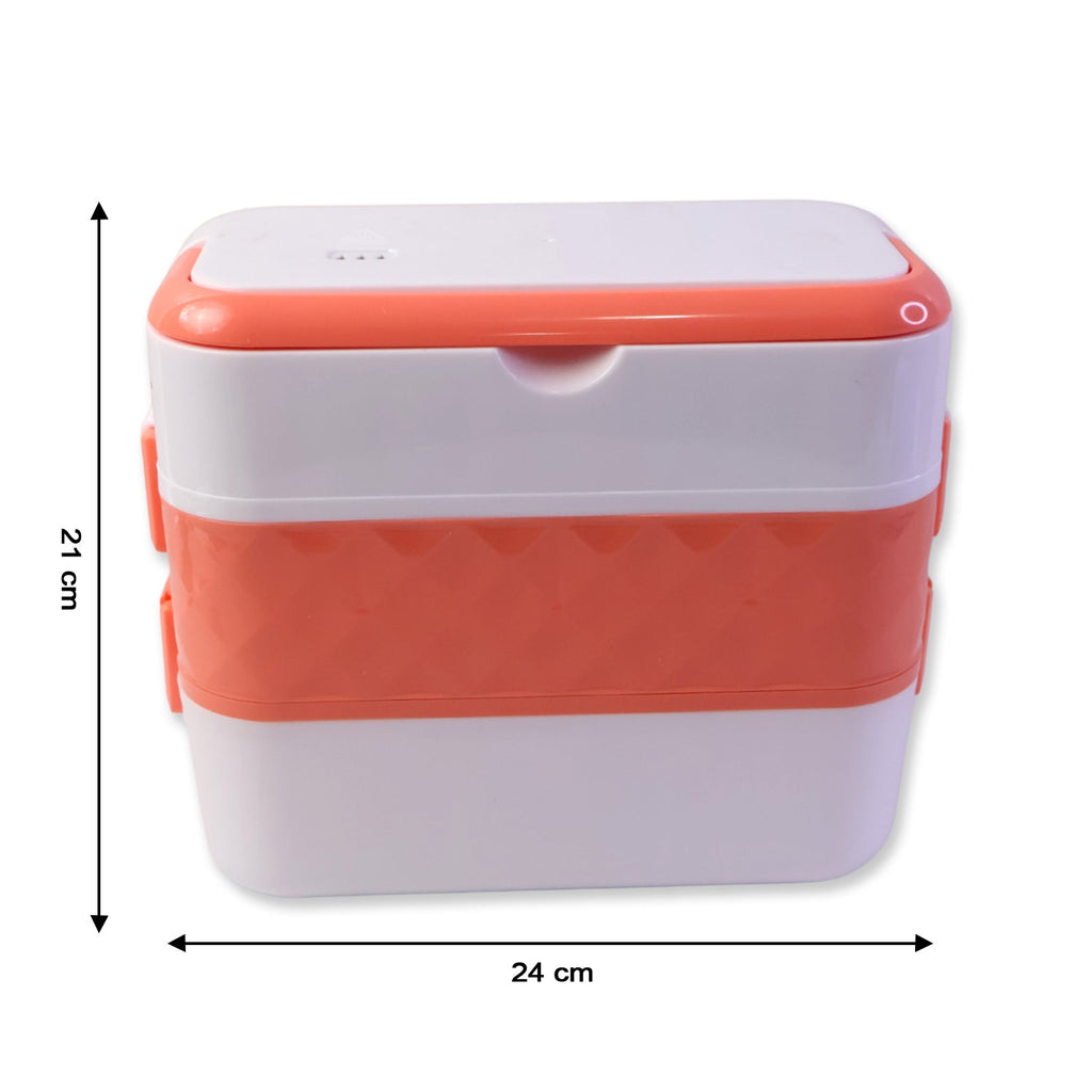 Electric Heated Lunch Box – Leakproof Stainless Steel Meal Warmer