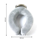 U-Shaped Comfort Support Pillow – Ergonomic Neck & Leg Relief