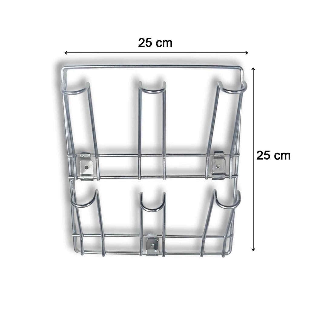 Stainless Steel Mug Holder Rack – Space-Saving Kitchen Organizer