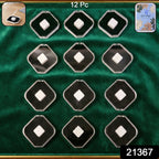 Jewellery Storage Box Set – 12 Pc Soft Cushion Display