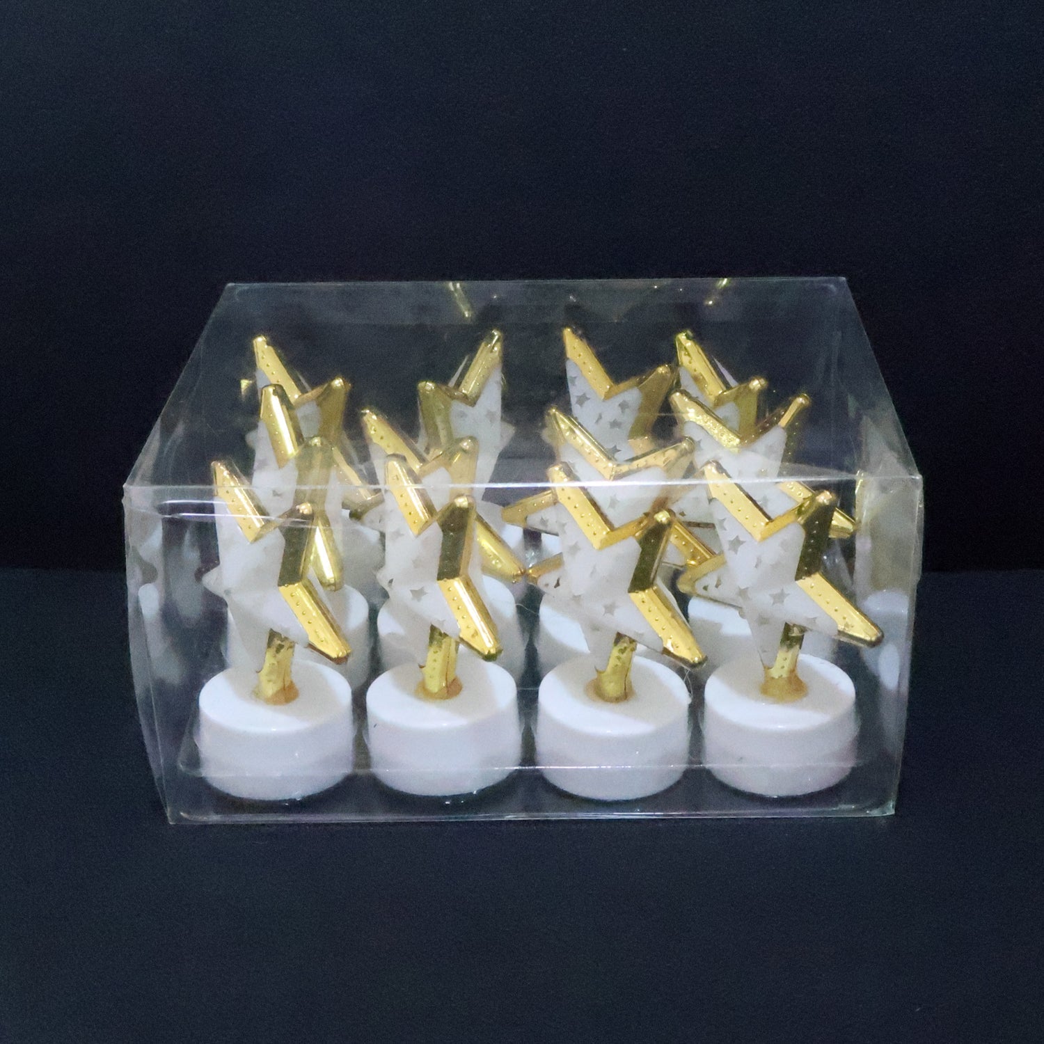 Star Shaped Flameless LED Candles – Safe & Elegant Décor Set